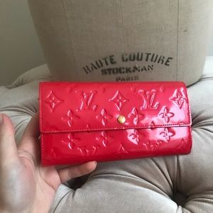 Louis Vuitton Monogram Vernis Sarah wallet